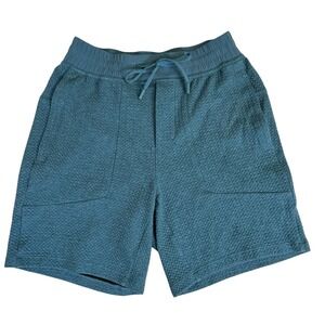 Lululemon At‎ Ease Shorts 7" in Heathered Crest Blue Men's Size Small EUC